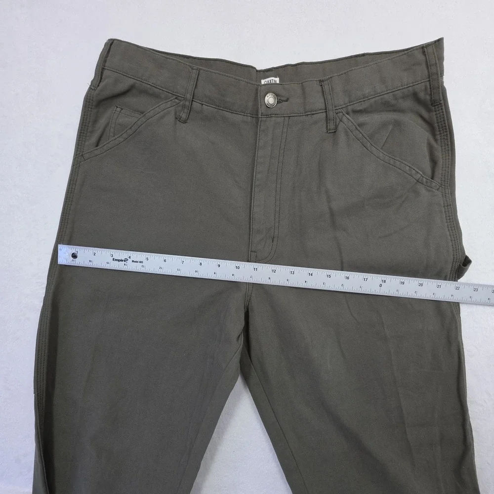 Katin Pants Mens 33 Olive Green Chino Straight Leg Casual Surf Skate